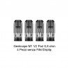 GeekVape Wenax M1 v2 Pod di ricambio 0,8 ohm 4 pezzi