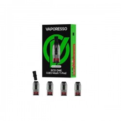 Vaporesso ECO One T-Pod di Ricambio  0,8 ohm 4 pezzi