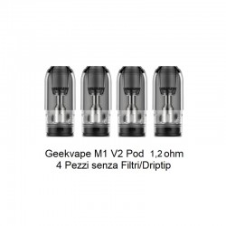 GeekVape Wenax M1 v2 Pod di ricambio 1,2 ohm 4 pezzi