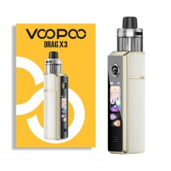 Voopoo Drag X3 DTL Kit Champagne Golden