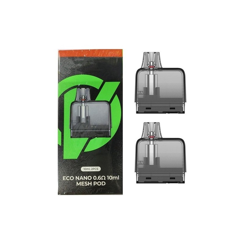 Vaporesso ECO Nano Plus Pod di Ricambio 2 Pezzi 0,6ohm 10ml