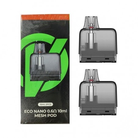 Vaporesso ECO Nano Plus Pod di Ricambio 2 Pezzi 0,6ohm 10ml