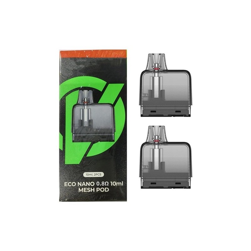 Vaporesso ECO Nano Plus Pod di Ricambio 2 Pezzi 0,8ohm 10ml