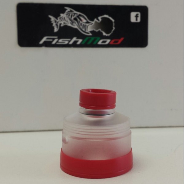 Fishmod - Flave 22mm Visor Frost/Red Set