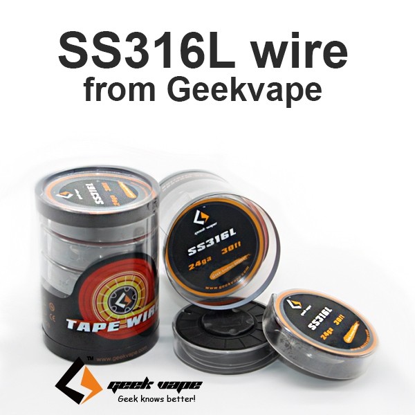 GEEKVAPE - SS316L GeekVape 30ft - AWG 24