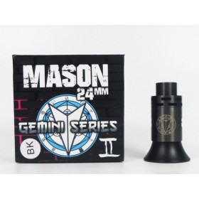 Mason Gemini Series 2 Post 24mm Black
