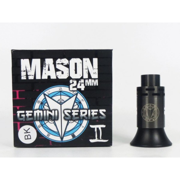Mason Gemini Series 2 Post 24mm Black