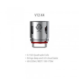 Smok - TFV12 Coil V12-X4 0,15ohm - Blister 3pz