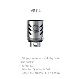 Smok - TFV8 Coil V8-Q4 0,15ohm - Blister 3pz