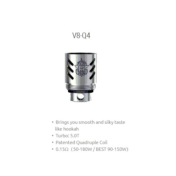 Smok - TFV8 Coil V8-Q4 0,15ohm - Blister 3pz