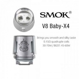 Smok - TFV8 X- Baby Coil X4 0,13 ohm