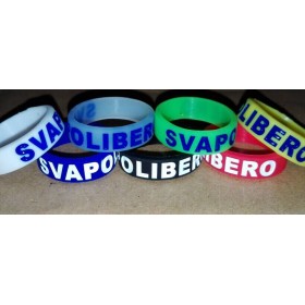 Vapeband Anello in silicone 16mm - Bianco