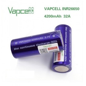 Vapcell Batteria 26650 4200mAh 32A