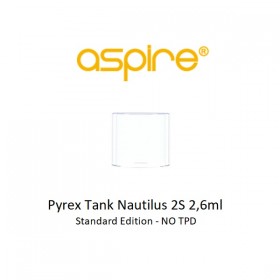 Aspire Nautilus 2S Vetro di ricambio Vesione Standard 2,6ml (NO TPD)