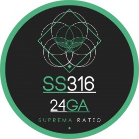 Suprema Ratio Filo Resistivo SS316 24GA 10mt